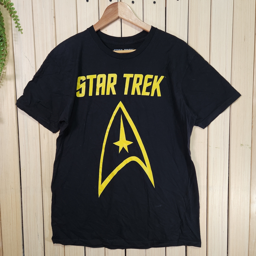 Star Trek Black T-Shirt Size L